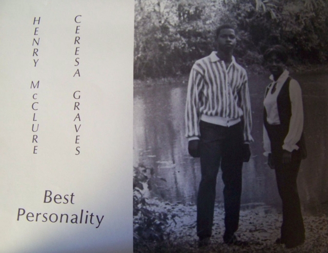 Best Personality Henry McClure & Ceresa Graves